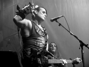 Jerry Only and Dez Cadenaby performing in Mexico in 2006. Photo by Toni François