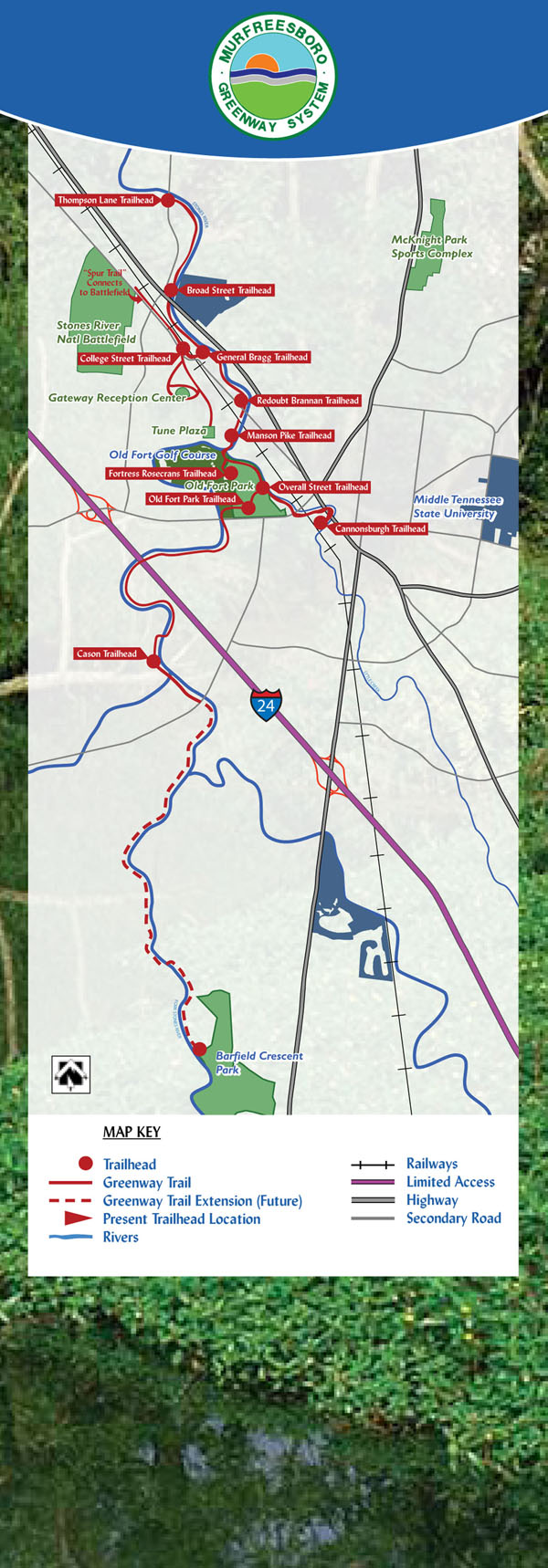 The Murfreesboro Greenway System, Priceless Community Enrichment, (Part 