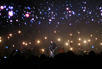 Sigur Ros live at the Woods at Fontanel. Photo by Nick Thornton.