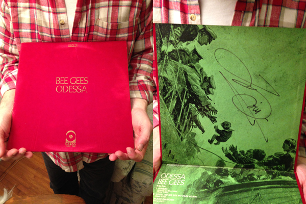The classic, newly-signed, Odessa album