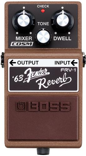 Just a couple of the many popular reverb effects pedals on the market