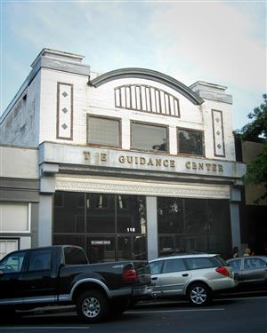 The Rutherford County Guidance Center, 2014. Home of the Princess Theatre for 10-plus years. (Top) The Princess Theatre, circa 1915