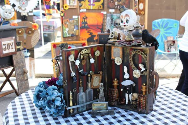 Michelle Sweatt's craft fair booth