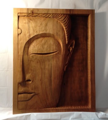 Carved Buddha by Logan Hickerson