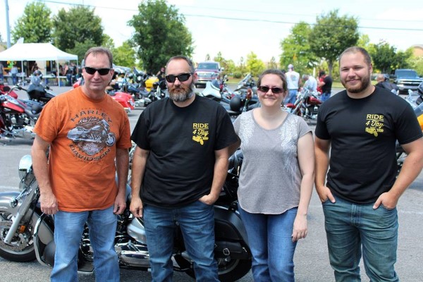 Motorcyclists gathered at Coconut Bay on June 10 to Ride 4 Tay.