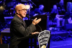 Paul Shaffer at the 2019 Musicians Hall of Fame Concert. Photo by Royce DeGrie