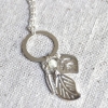 Long Leaf Necklace - Sterling Silver