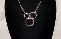 Susan Denton_ Tri-Circle Necklace Metal