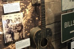 Glen Campbell's first guitar. Glen Campbell Museum opening. Photo by Johnathan Pushkar.