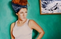 A Glacier\'s Patience (Neko Case) - Painting by Chrissy Crater