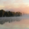 Misty Morning on TN River Rob Howard
