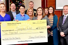 The Rotary Club of Smyrna 2020 Wings of Freedom Fish Fry raised $2,000 for Smyrna West Alternative School