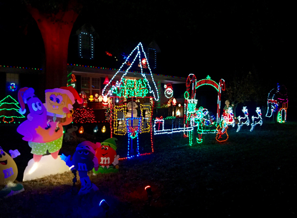Christmas Light Displays Shine on Homes Across Murfreesboro - The ...