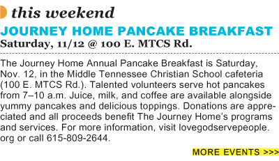 Journey Home Pancake Breakfast