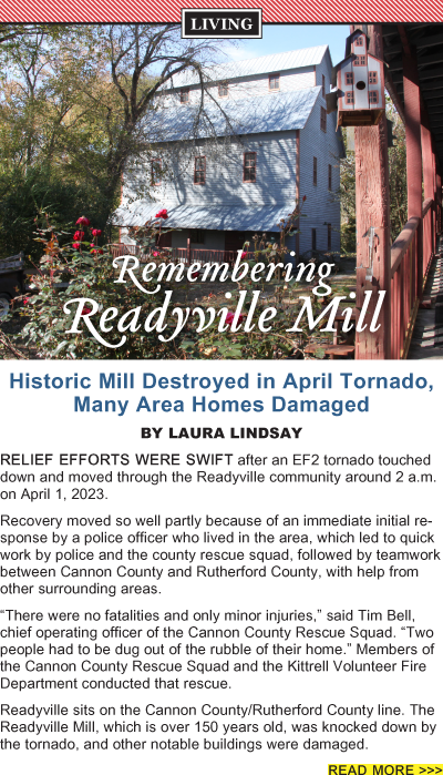 Remembering Readyville Mill