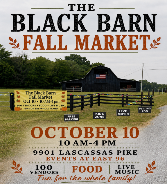 Events at East 96 / Black Barn Market & Craft Sale