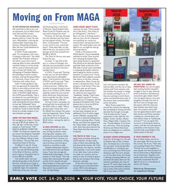 Moving on from MAGA